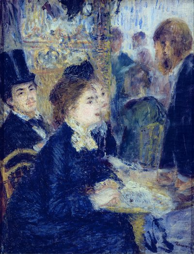 At the Cafe by Pierre Auguste Renoir